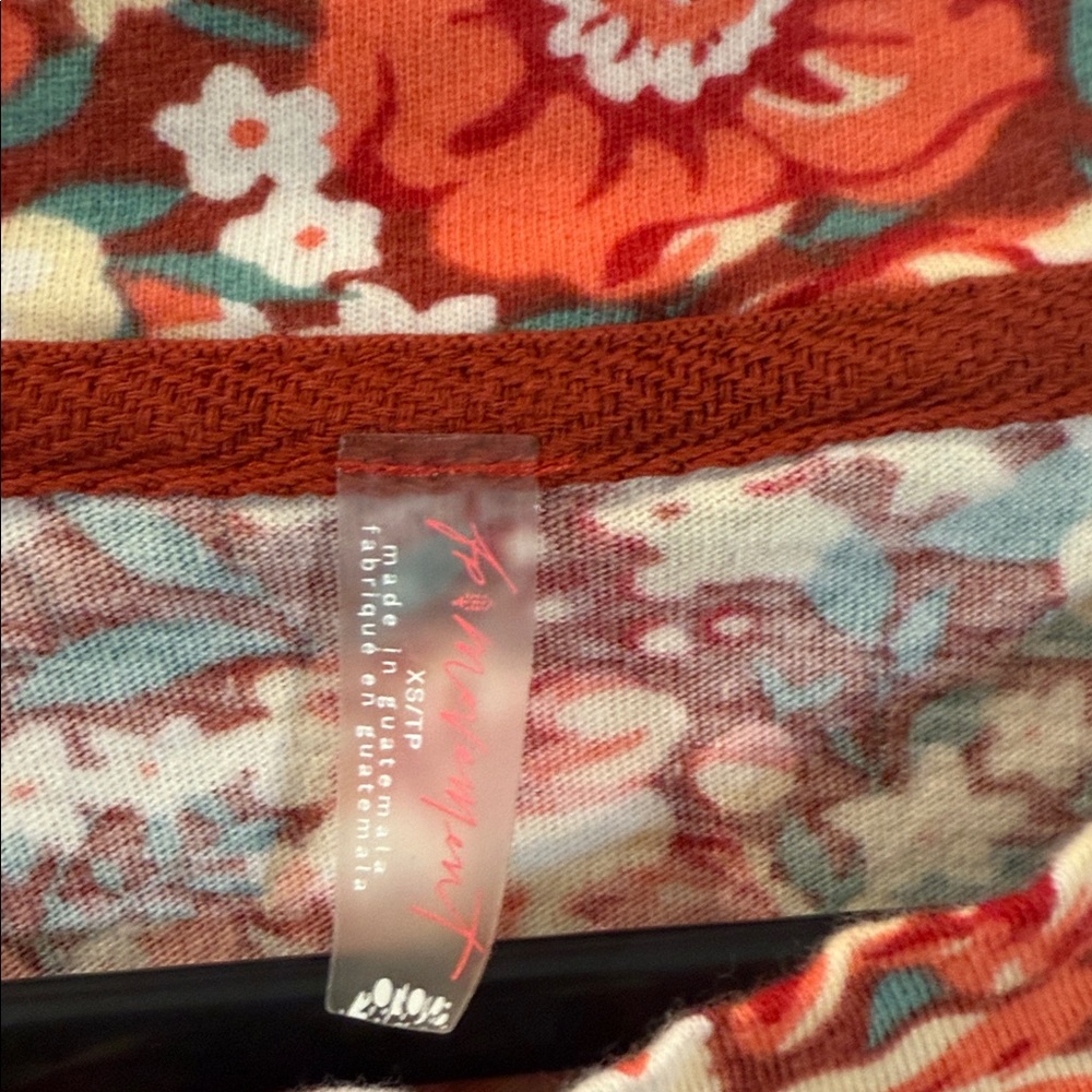 Free People Movement Inspire Floral Printed Layer XS - Picture 5 of 8